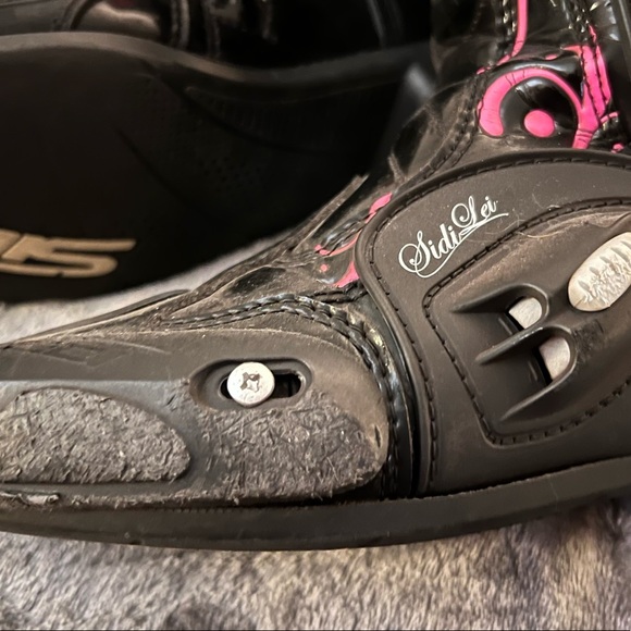 SIDI ladies motorcycle boots SZ 6.5 - Picture 9 of 11
